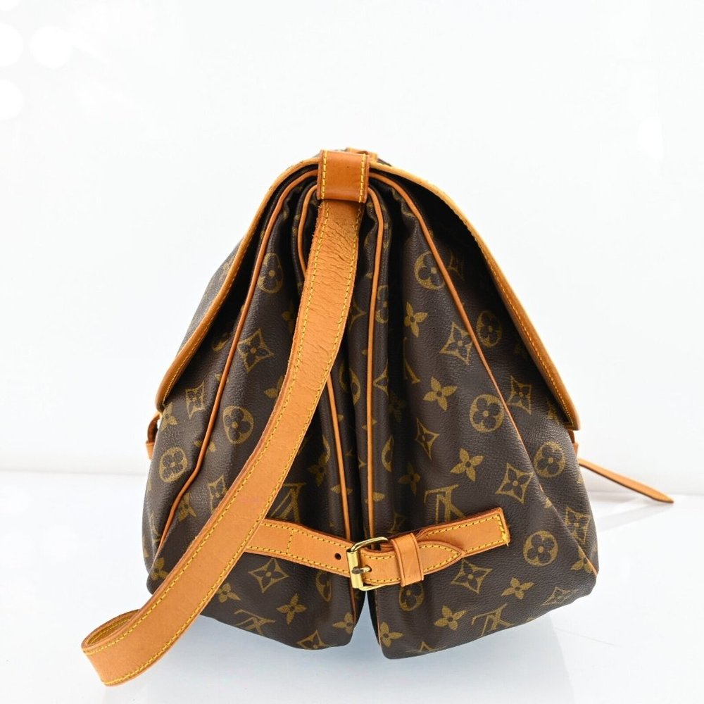 Auth Louis Vuitton Saumur 35 Crossbody #45488L52B - Picture 4 of 12